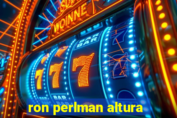 ron perlman altura